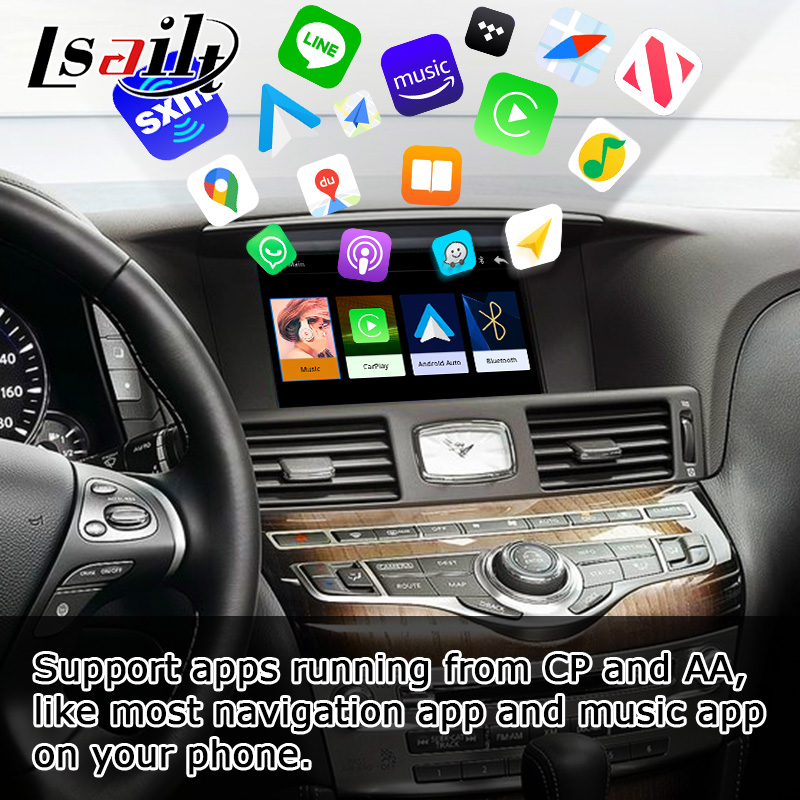 Infiniti Q70 M35 M37 Nissan Fuga беспроводное автомобильное решение для Android IT08 08IT