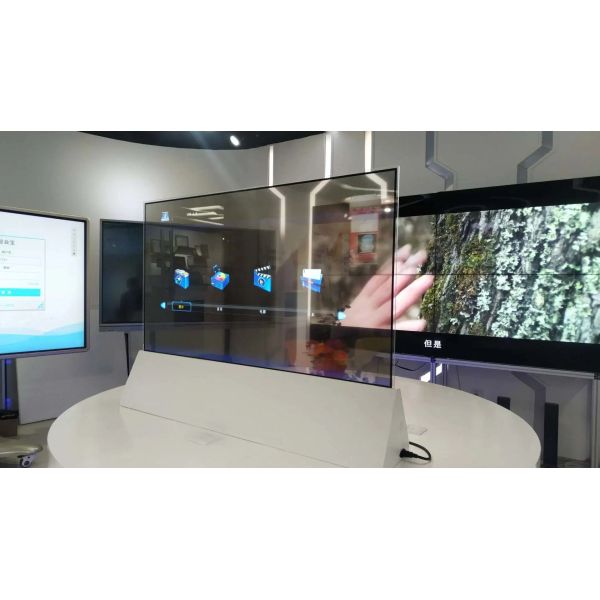 High-definition Resolution OLED Transparent Display with Fast Response Time and Wide Viewing Angle