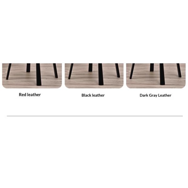 OEM Modern Backrest Upholstered Chair Restaurant Apartment Villa Bar Hotel Ergonomic Leather Chair Wooden Dining Room Chair