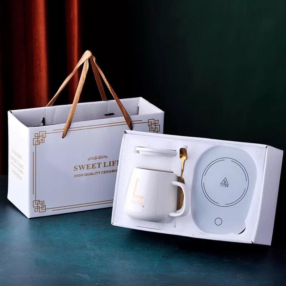 Stay Cozy with Warm Cup Set and Automatic Heating Coasters Shipping Cost Included