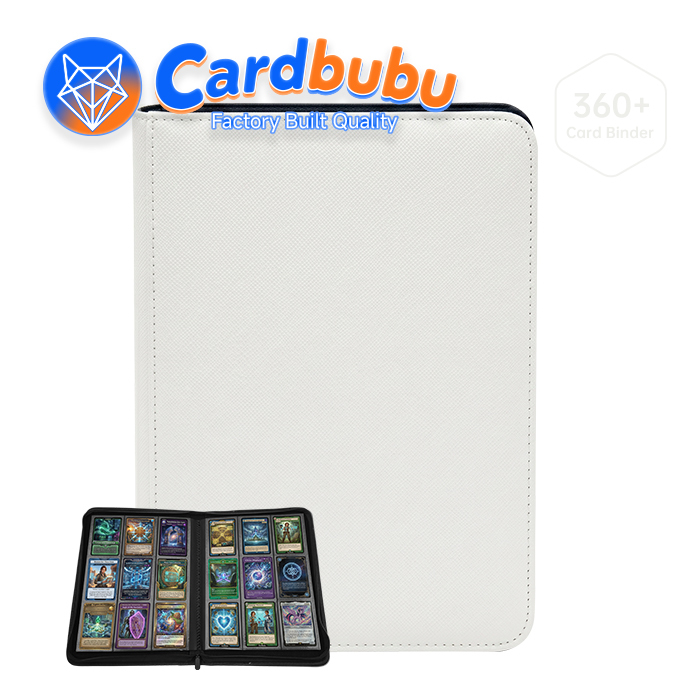 Custom 360 Card Binder Manufacturer OEM Bulk Trading Card Storage Solutions