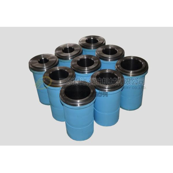 60 HRC ZG4545 Steel Integral Forging Mud Pump Liner