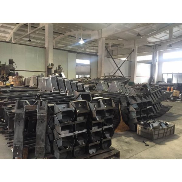 Échelles de camion de palette d'acier doux de la CE 2t avec le frein de main