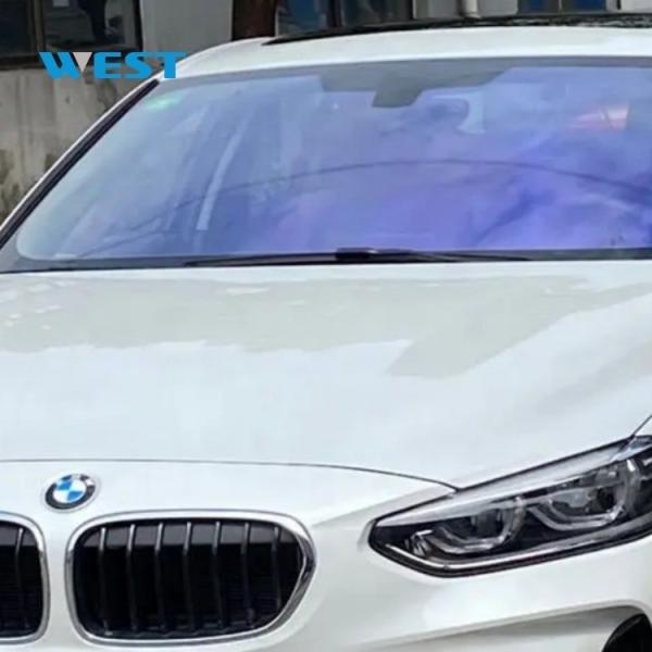 Solar Car Tint High Reflective Light Chameleon Nano Ceramic Auto Front Window Tint Film