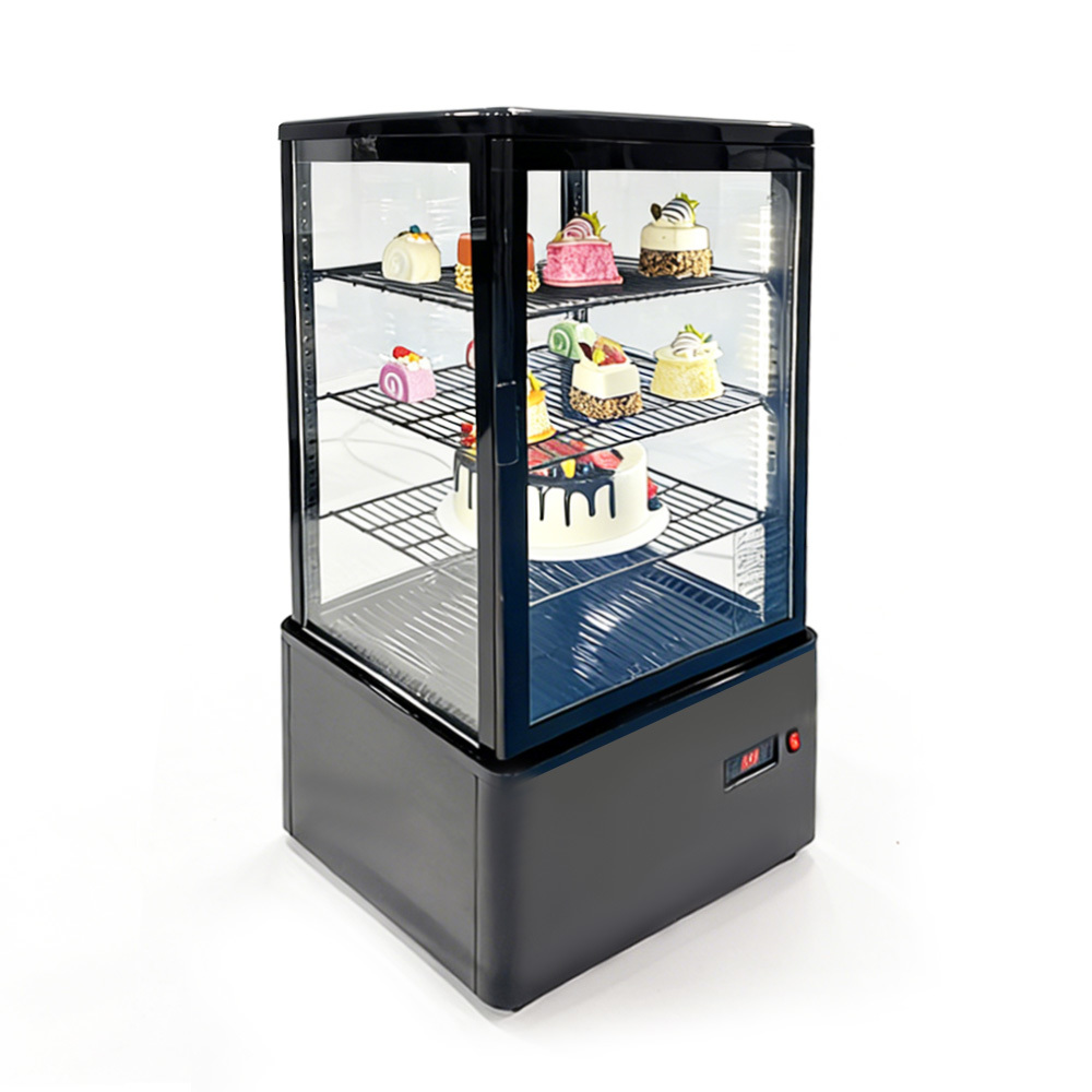 58L - 278L Vertical Cake Display Counter  Display Refrigerator For Shop