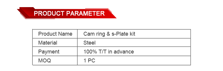 Diesel Engine Common Rail Power Steering Pump Fuel Injector Cam Ring & S-Plate Kit 7189-100ED