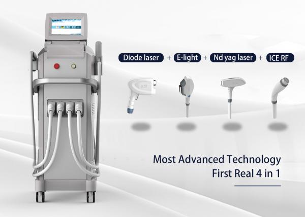 DPL4 Mixed Laser Epilation Equipment , Easy To Control Laser Hair Removal Device