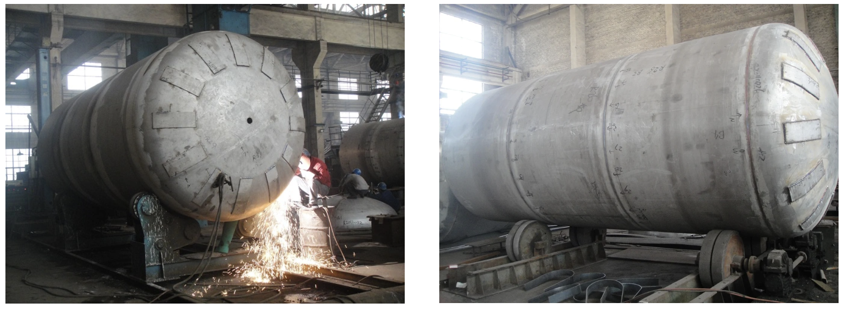 Chemical Industrial Stainless Steel Reactor Vessel For Mixing Resin