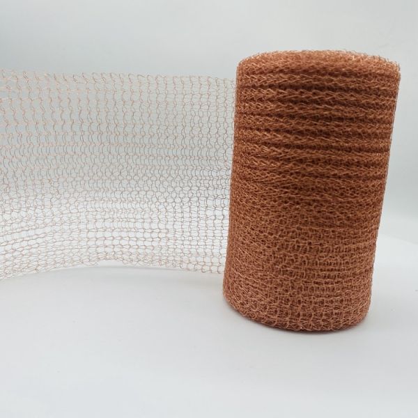 127x10cm Copper Gauze Industrial Cleaning Mesh Soft Never Rust