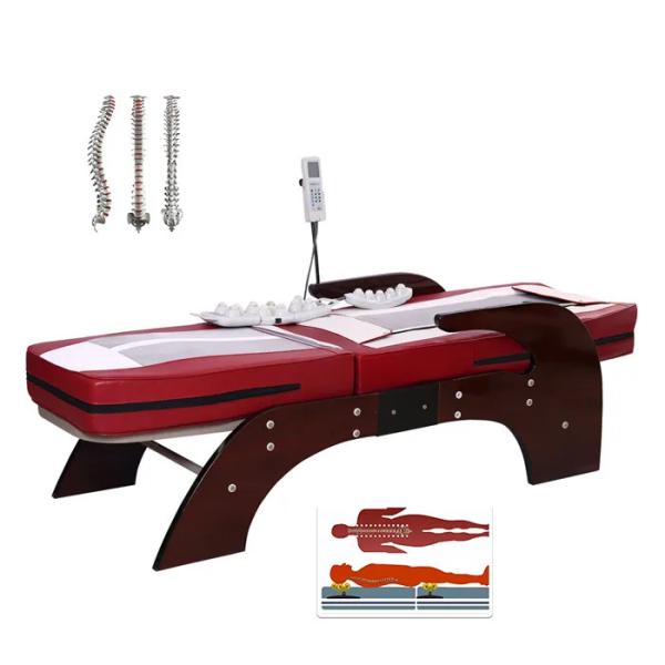 Mobiliário de salão Nova chegada Coreia Nugar Melhor Infravermelho Pedra de Jade Terapia de aquecimento Spa Beleza cama de massagem térmica Manufact