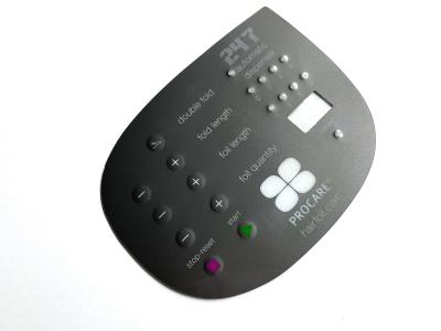 Embedded Embossed Membrane Switch Prototype Arduino Membrane Keypad For Hairdressers