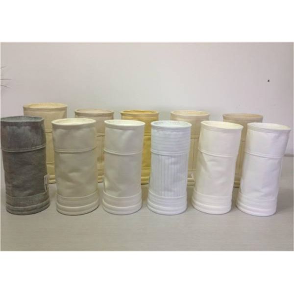 Fiberglass Woven Cloth 800gsm Dust Eliminator Bags With Ptfe Membrane