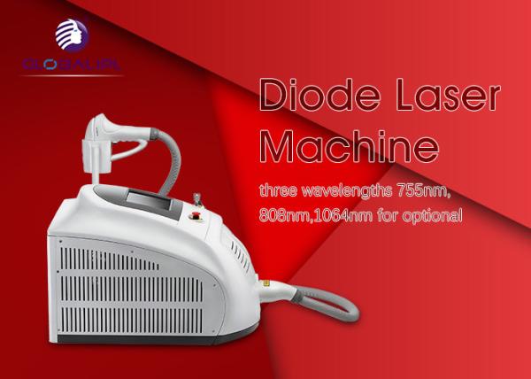 Semi Conductor Diode Laser Machine / 808nm Ladies Hair Removal Machine TUV Approved