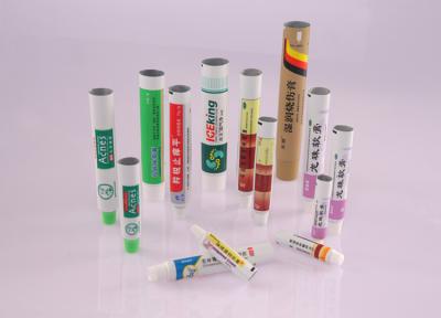 Empacotamento farmacêutico do tubo da estratificação do creme da impressão lisa personalizado