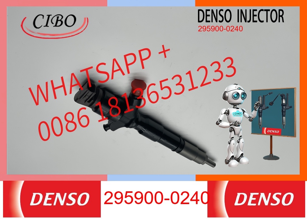 Denso original Denso original Denso Common Rail Injector 295900-0240 295900-0190 23670-39445 2367039445 AutoParts for TOYOTA HILUX LANDCRUSER 1KD D4D Engine new injector original new injector