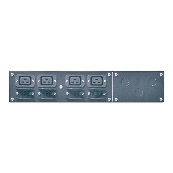 APC SBP6KRMI2U Service Bypass Panel-230V 32A MBB Hardwire Input (4) IEC-320 C19 Output