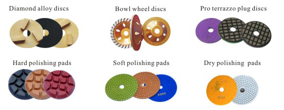 750ММ 380В 440В алюминиевое умирают полировщик пола бросания каменный/конкретный точильщик пола