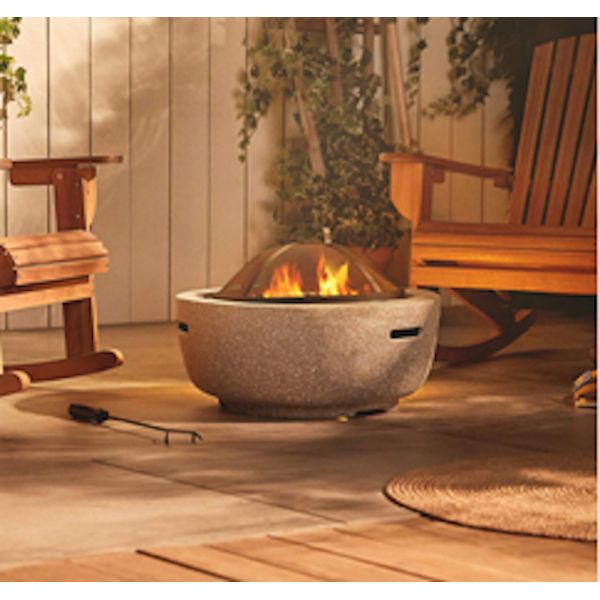 MGO Stone Design 59.5*34.5cm Steel Barbecue Grill Portable Bbq Pit