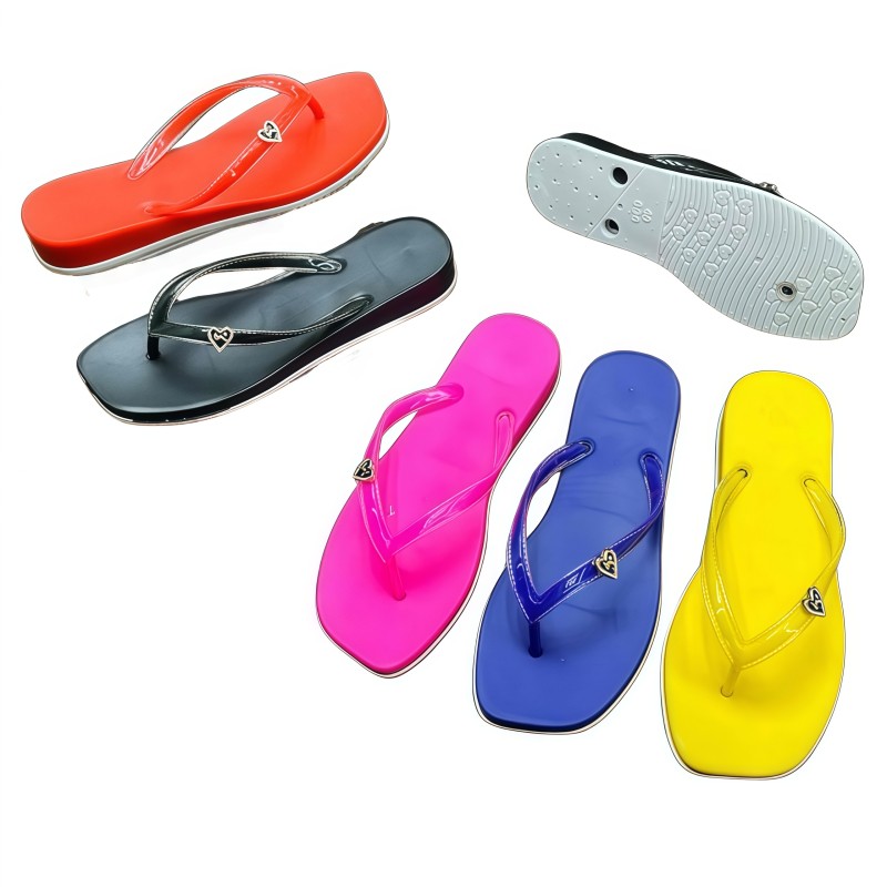 PVC Rivet Ladies Flip Flops, Factory Direct Wholesale for Tropical Markets
