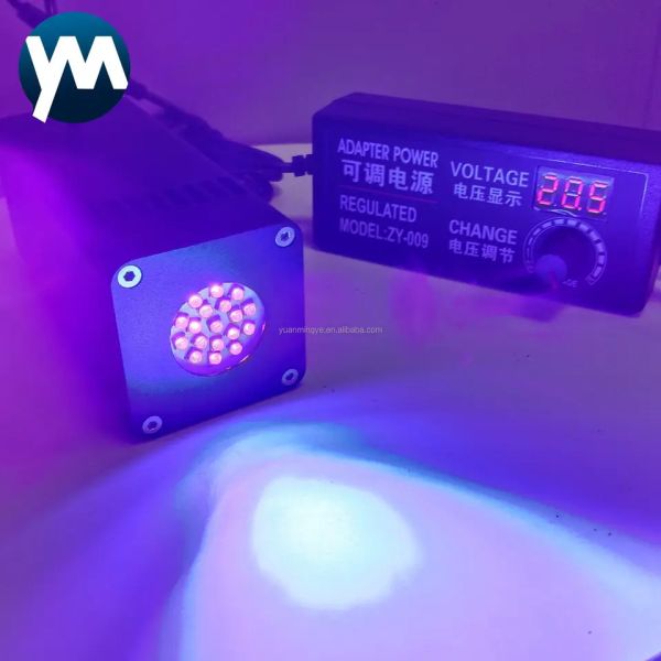 LED UV Lights 50W UV Portable Flashlight Lamp for Manufacturer Custom Car Paint Detection Handheld Uv Curing Light