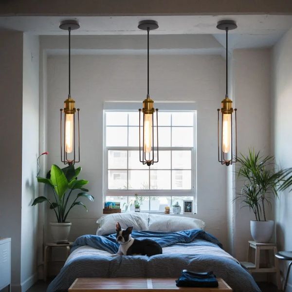 Corridor Staircase Restaurant Loft Bedroom Bedside Lamp Retro Industrial Iron Wall Light(WH-VR-144)