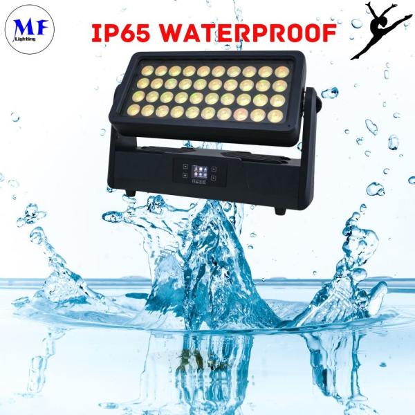 1000W RGBW LED Light Light IP65 0-100% Dimming DMX512 Outdoor Event Light 25° Impermeável para sinalização e publicidade