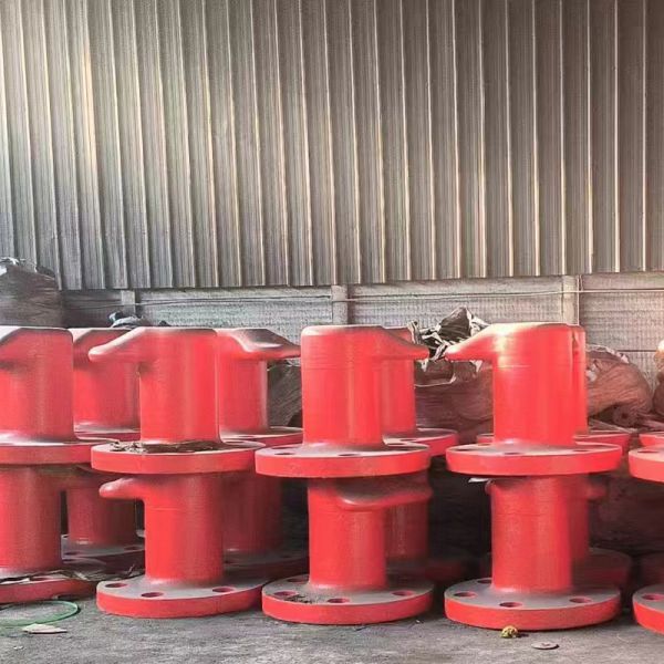 Durable Construction Low Maintenance Customizable Design Marine Mooring Bollards for Offshore Applications
