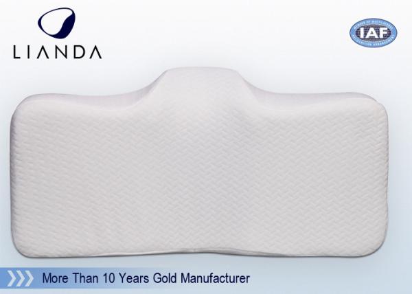 Bamboo / Cotton Memory Foam Pillows , Therapeutic Neck Pillow With Density Firmness