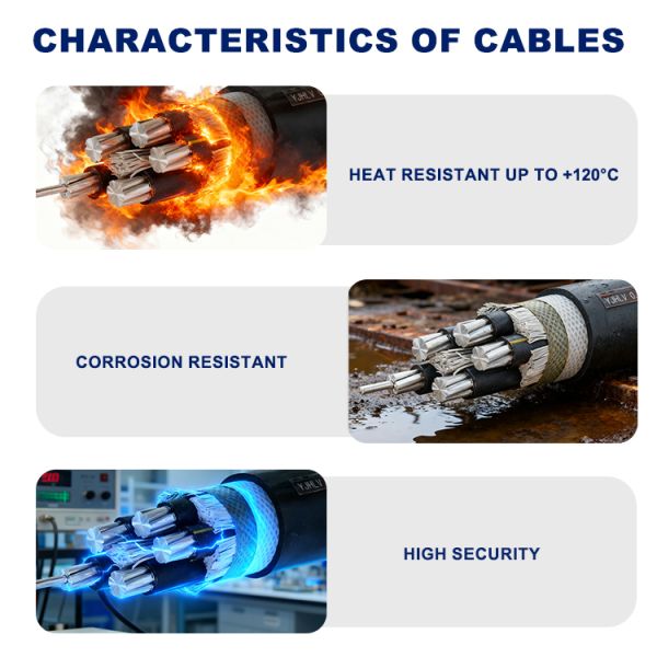YJHLV Aluminium Unarmoured Cable XLPE PVC Cable Power Grid Distribution