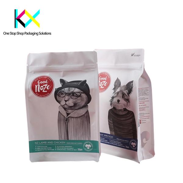 High Barrier Flat Bottom Zipper Bag For Pet Food Pouch Cat Food Pouch 500g, 1kg ,5kg, 10kg