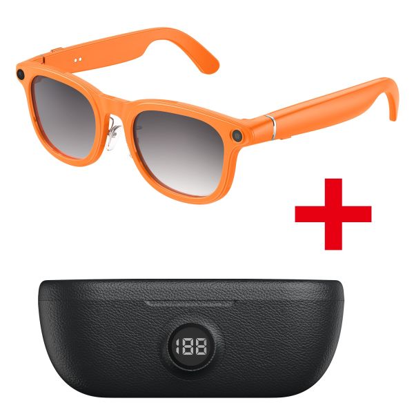 2026 X01 Ultra Smart Glasses 8MP Dual Camera 1080P Video Recording Polarized Lenses Sports Sunglasses AI Translation WiFi IP67