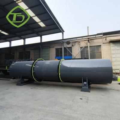 10000-300000 TPY Fertilizer Cooling Machine Powder Rotary Cooler 18KW