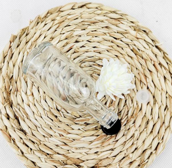 Belo mini-descanter de vodka e uísque de 50 ml com manuseio de superfície de gelo