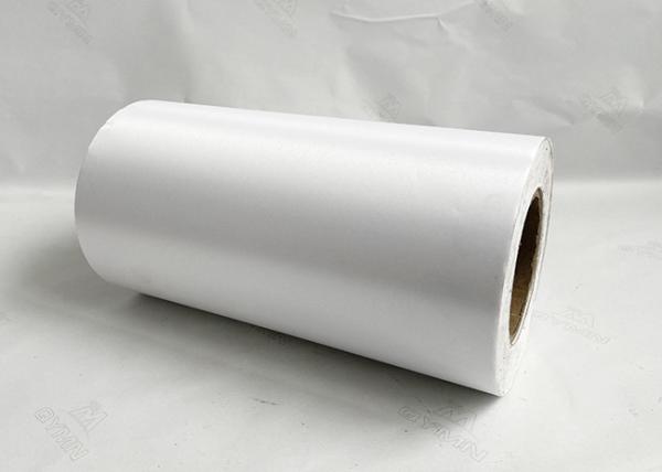 Top Thermal Paper Hot Melt Glue Low Temp Label with 62G White Glassine Liner