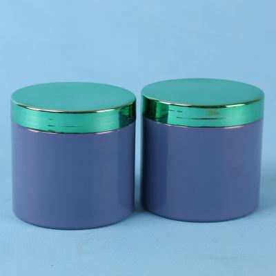 Frasco azul de galvanização 400ml do condicionador de cabelo do leite do corpo do ANIMAL DE ESTIMAÇÃO
