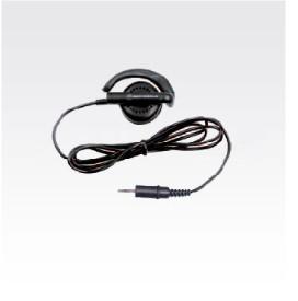 Fone de ouvido e microfone BDN6719 Receptor no ouvido com plugues roscados de 3,5 mm