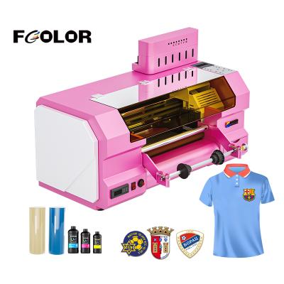 Fcolor No MOQ 3D UV Embossed Label Printer New Raised Logo Printing Machine for