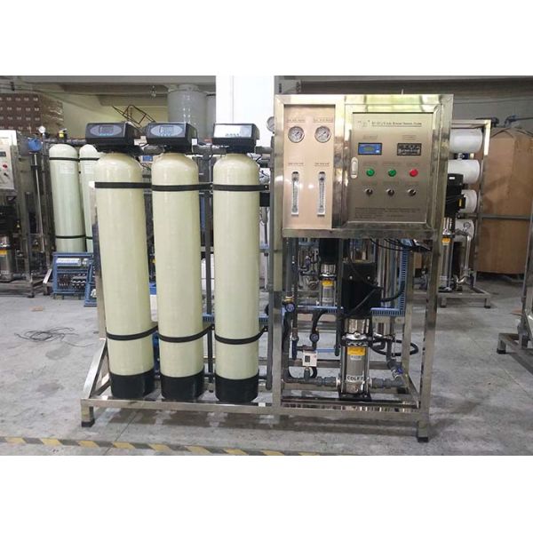 250LPH Water Softener System RO Water Plant For Industry / Laboratory / School