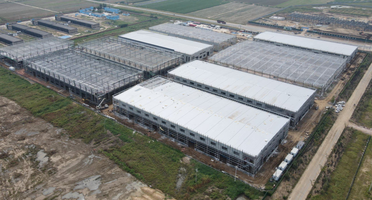 Prefabricated Steel Warehouse & Workshop for Mold Factories