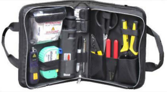 Ftth Splicing Kit HW 6300N Fiber Optic Tools And Equipment