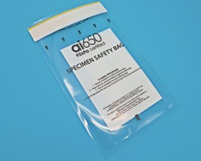 Full Color Foldable Specimen Shipping Box With Glossy Finish