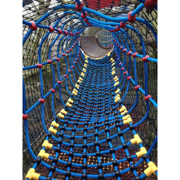 Standard T Connector Black PA6 Playground Spare Parts