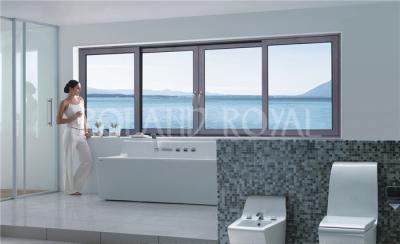 Fashion Customized Aluminum Sliding Windows Double Glazed 5mm+12A+5mm Glass
