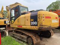 Utilisée Komatsu Pc200 Machinery Hydraulique Excavatrice hydraulique 20 tonnes Mini Excavatrices utilisées Komatsu