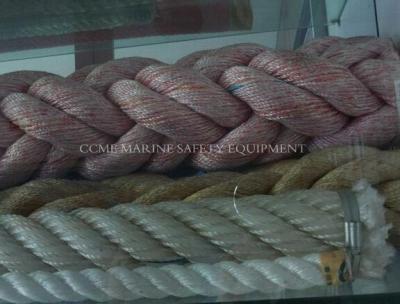 Polypropylene braided twisted marine used mooring rope