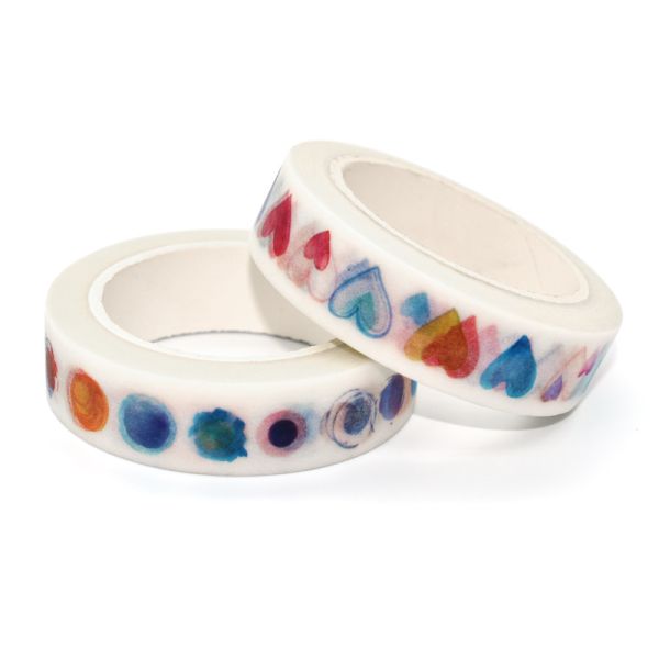 Красочная оптовая таможня напечатала клейкую ленту дизайна держателя ленты Washi милую животную