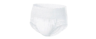 Простой ткань взрослый подгузник для менструальных потребностей и недержания крови в XXL