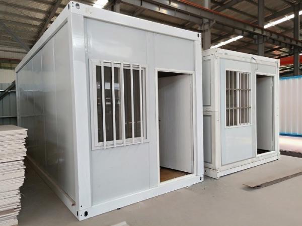 Anti Seismic 40 Foot Container House , Flat Pack Granny Portable Building Cabin