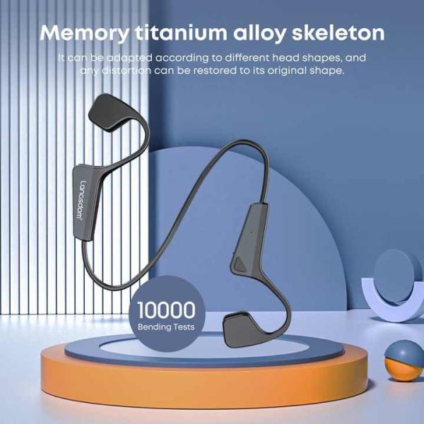 Vente à chaud casque à oreille ouverte casque étanche Bluetooth sans fil casque de sport casque conduction osseuse casque