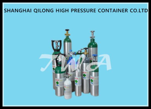 Small Portable 8L Oxygen Scuba Diving Cylinder With High Pressure Reducing Valve